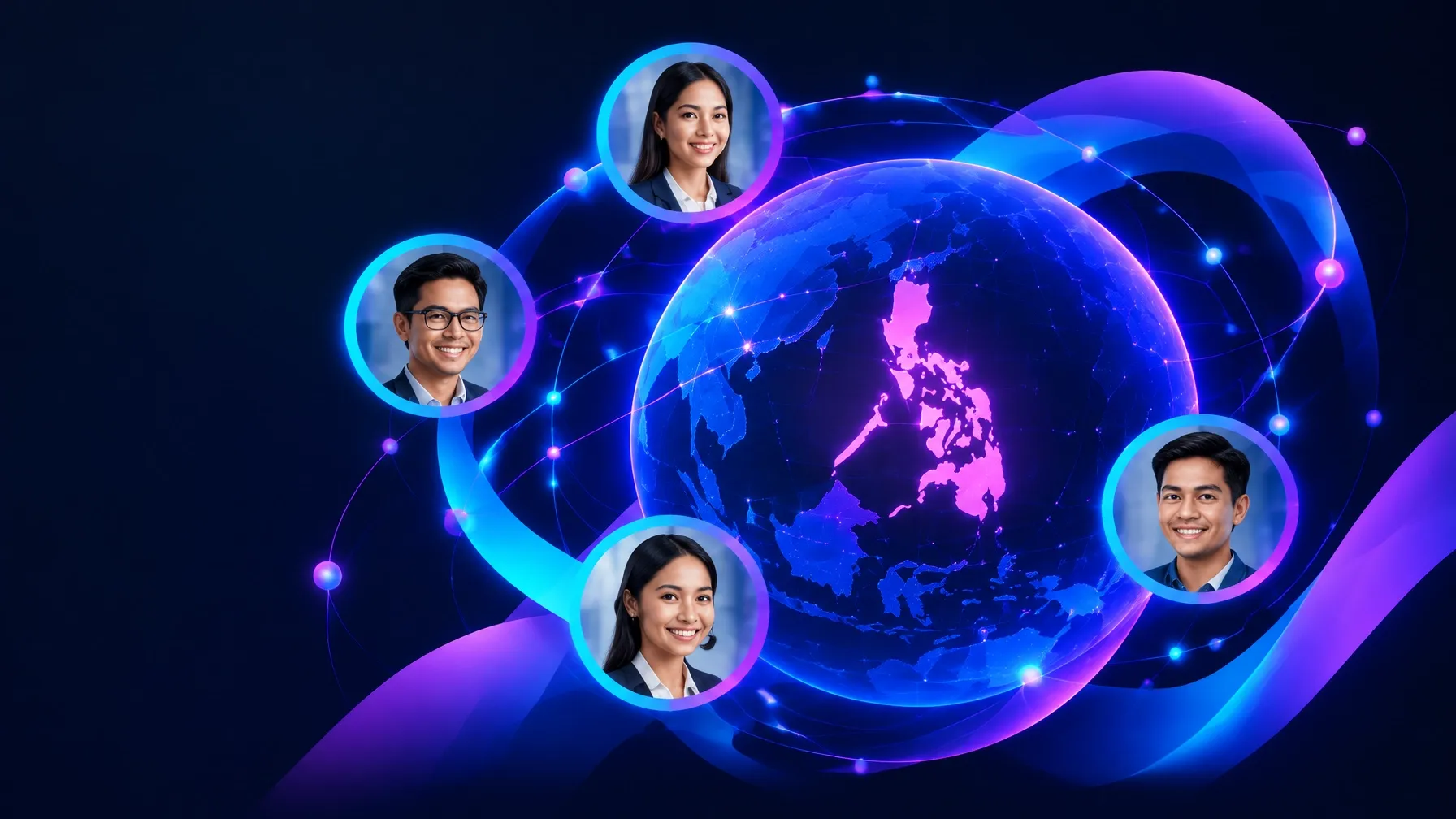 Philippine professionals connected through a luminous global network